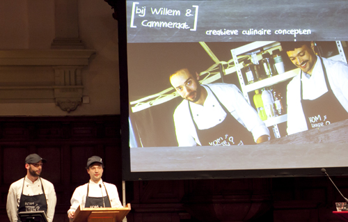 Proeverij Willem&Cammeraat debat 3 It's the food, my friend! 2014