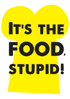Logo Debatserie 2013: It's the food, stupid!